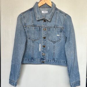 Lilyful Women's Classic Blue Denim Jacket